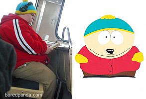 This Guy In A Bus Or Eric Cartman?