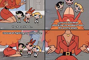 Sugar, spice, and suggestive themes not suitable for children.