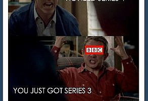 We spend more time on hiatus then we do with the actual show... Here's to two more years of tumblr theories and the best GIF's on the internet. :)