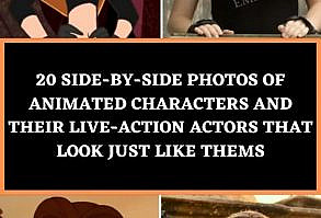 One of the things that people truly look forward to when their favorite book or animated movie gets adapted into a live-action film, and it's the casting. #20 #Photos #Animated #Characters