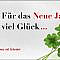 2018 Neujahrskarten für Firmen | Motiv: Viel Glück im neuen Jahr - Artikel Nummer 11371