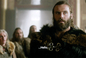 Rollo dresses up in fur â€” you know, for a formal event.