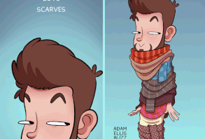 Fall...sweater weather and scarf season! My fave!