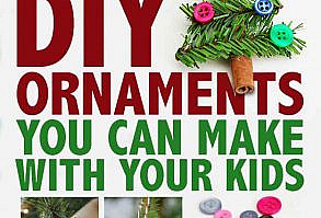 36 Adorable DIY Ornaments You Can Make With The Kids