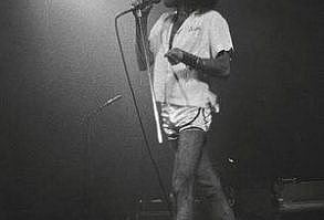 Freddie Mercury at the Hammersmith Odeon, 1975