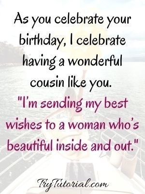 80 Best Happy Birthday Wishes For Cousin | Girl & Boy | Quotes | Texts | [currentyear] | TryTutorial