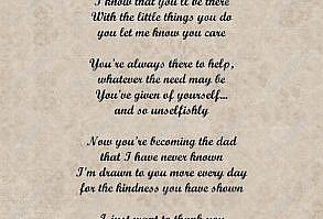 A Second Dad father dad fathers day father's day father's day quotes father's day gifs father's day poems animated father's day father's day greetings step-father
