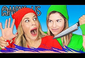 AMONG US in Real Life with FAMILY, But Everyone is SUS - YouTube