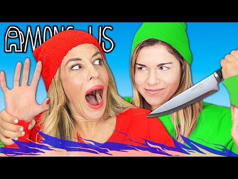 AMONG US in Real Life with FAMILY, But Everyone is SUS - YouTube