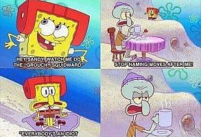 For Anyone Who Realizes They Are Definitely A Squidward
