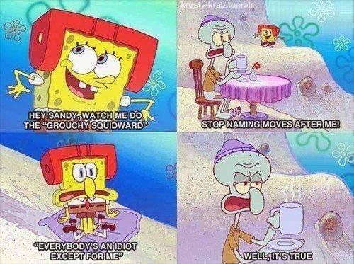 For Anyone Who Realizes They Are Definitely A Squidward