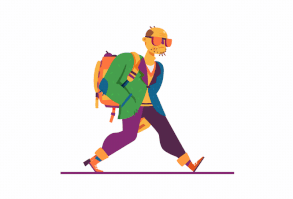 The coolest grandpa on dribbble by @Dmitrij is now alive :3  ps: turn on