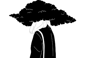 As ilustrações simplificadas e sensíveis, em preto e branco, de Anna Macht - Follow the Colours