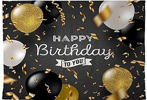 Our Birthday Backdrop Curtain has been made for you to make your photo shoots very professional and enhance their quality. We offer our photography backdrops in two different materials with thousands of styles to choose from depending on your priority. We also have 10X10ft,8X10ft,7X10ft, 20x10ft,10X15ft background for this item, If you needspecific size, Please contact us.1.Actual size with min. 100dpi (jpg, gif, pdf, bmp, ppt, png, psd, ai, eps, pub) file is acceptable2.Logo