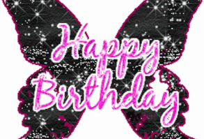 Butterfly Happy Birthday To You GIF - Butterfly HappyBirthdayToYou Glitter - Discover & Share GIFs