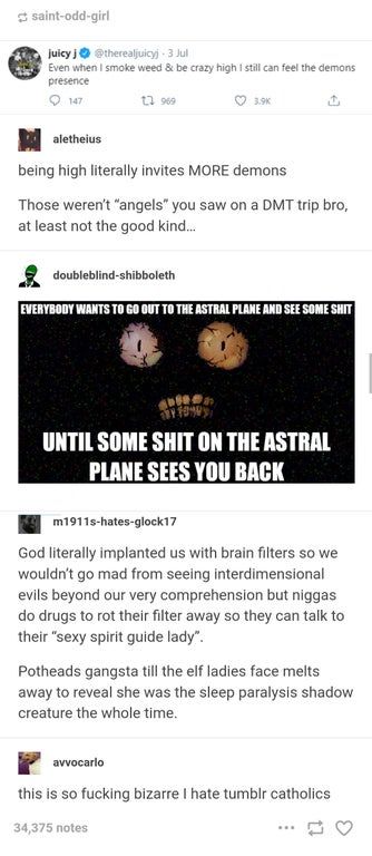 Catholic tumblr is wierder than normal tunglr : CuratedTumblr