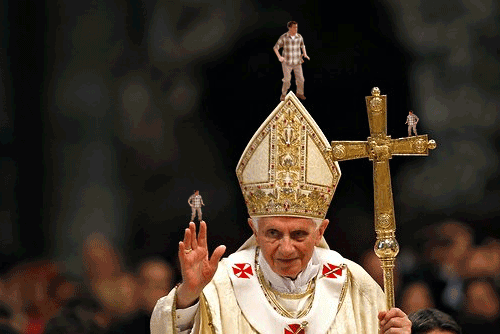 Dancing on the pope: | Chandler Bing Dancing On Things