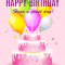 Cheerful Color Happy Birthday Card