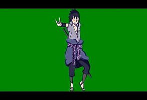Chroma key sasuke dançando meme - YouTube