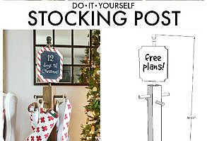 DIY Stocking Post - Jaime Costiglio