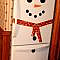 Turn your fridge into a snowman.