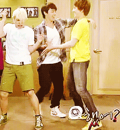 dancing donghae kyuhyun suju sungmin #gif from #giphy