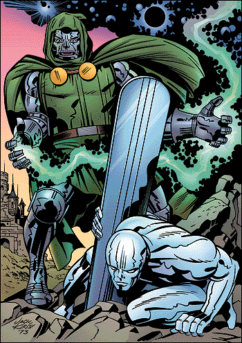 Doctor Doom vs. Silver Surfer - Jack Kirby