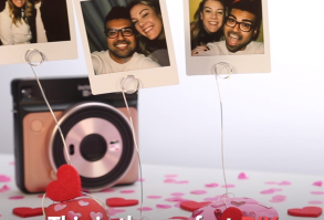 This DIY rock photo holder is the perfect gift to give if you're on a budget or love giving homemade presents. #DIY #valentines #valentinesday #galentinesday