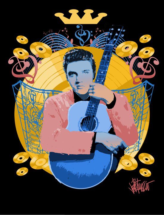 Elvis Art by Joe Petruccio