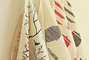 Decorated Tea Towels