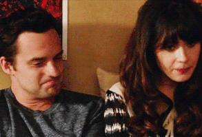 Fake makeouts will soon be real makeouts. | 27 Reasons To Look Forward To Nick And Jess Being Together