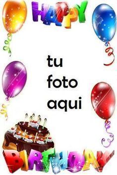 Feliz Cumpleaños Marco Para Foto, #cumpleaños #feliz #foto #marco #para