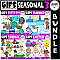 GIFs - Seasonal 3 Bundle - Animated Images - {Educlips}