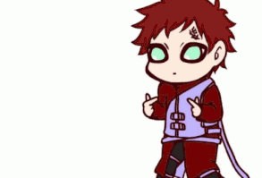 Gaara Heart GIF - Gaara Heart Love - Discover & Share GIFs
