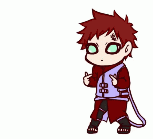 Gaara Heart GIF - Gaara Heart Love - Discover & Share GIFs