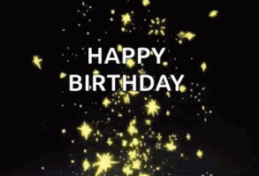 Happy Birthday Celebrate GIF - Happy Birthday Celebrate Stars - Discover & Share GIFs