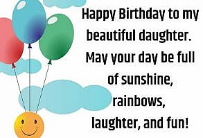 Happy Birthday Daughter Images With Quotes, Wishes, Messages - Images I Love