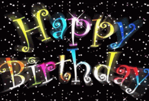 Happy Birthday Greetings GIF - Happy Birthday Greetings Sparkle - Discover & Share GIFs