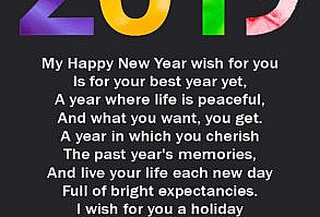 New Year 2019 Poem