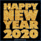 Happy New Year 2020 GIF - Free download ...