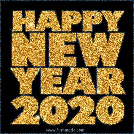 Happy New Year 2020 GIF - Free download ...
