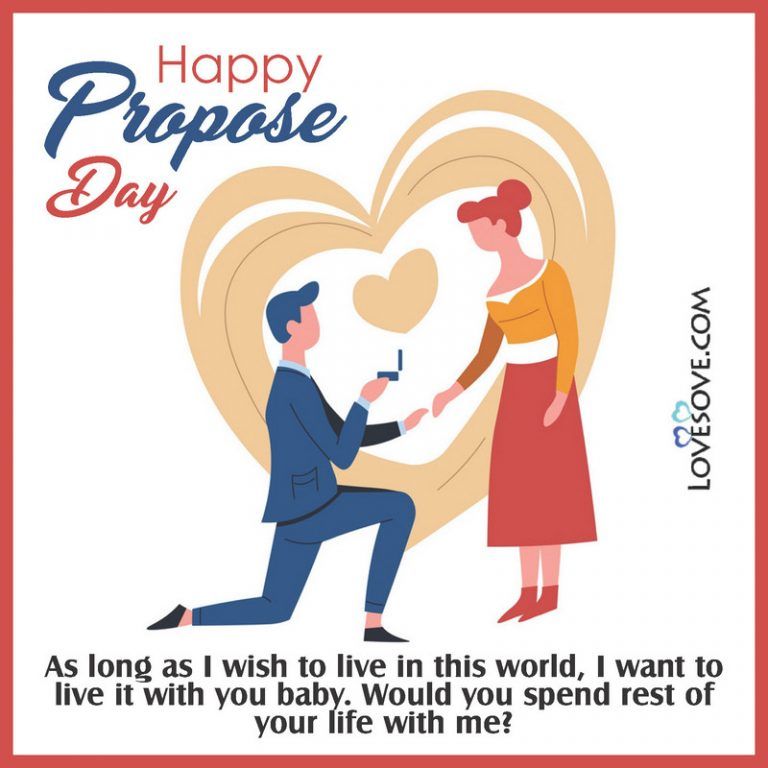 Happy Propose Day Status, Propose Images With Quotes