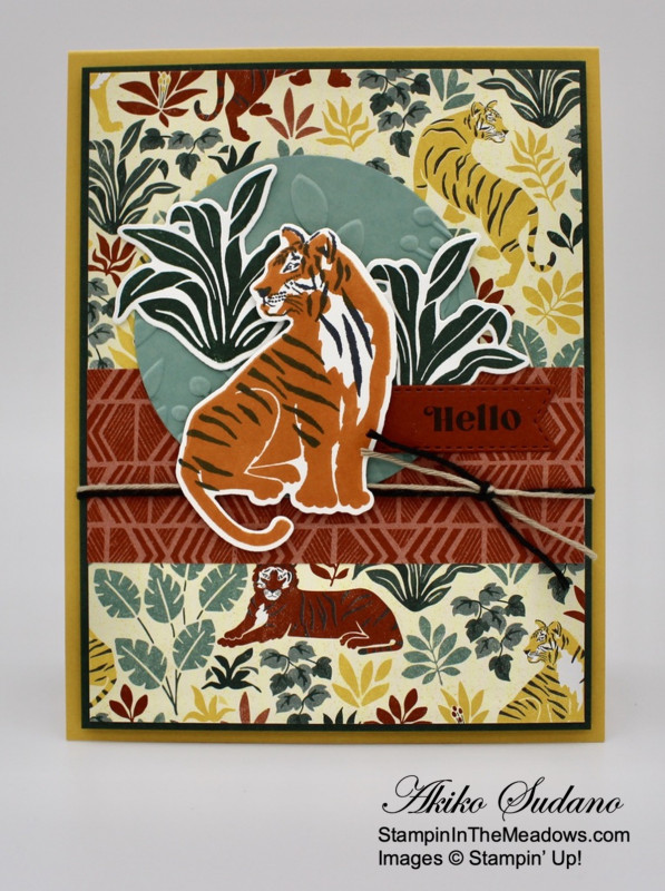 Hello Tiger! by apsudano at Splitcoaststampers
