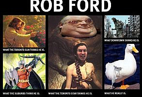 Hilarious Toronto Mayor Rob Ford GIFs & Memes - Plows Old Lady, Falls on Ass, and More