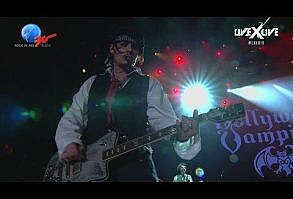Hollywood Vampires - Live Performance Hightlights at Rock in Rio 2015 - LiveXLive - YouTube