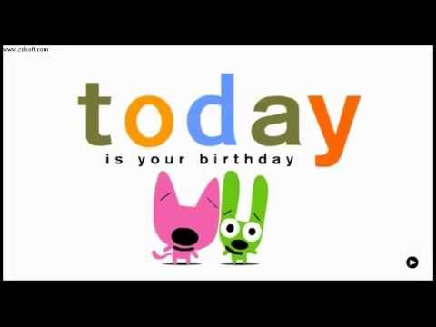 Hoops & Yoyo - Your birthday is today-oh - YouTube