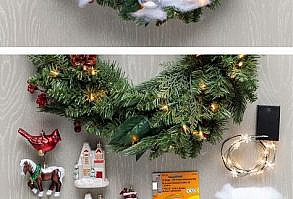 Get your home ready for holiday guests with this 3-step DIY project using the Martha Stewart Living holiday collection, available exclusive at The Home Depot.