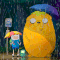 Adventure Time meets Totoro.