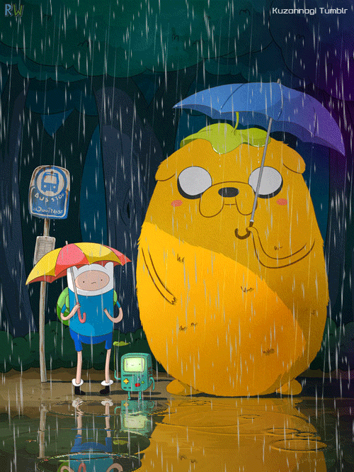 Adventure Time meets Totoro.