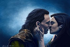 Kiss of Frost by *slugette on deviantART (Is that Jane!?! I love this tender side of him but what is going on here!?)